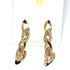 Rhinestones Opal Hoop S925 Silver Earrings